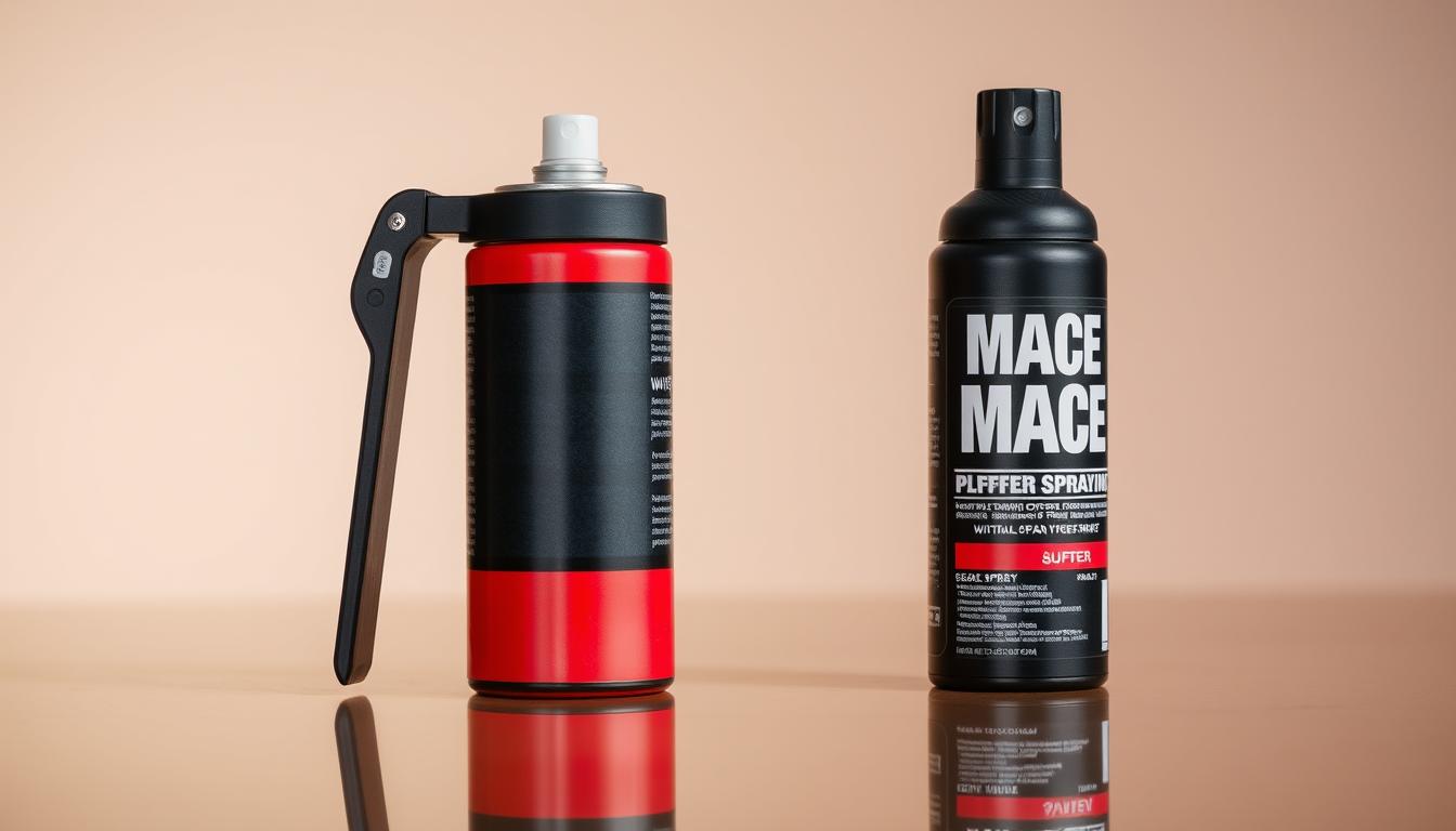 Pepper spray and mace