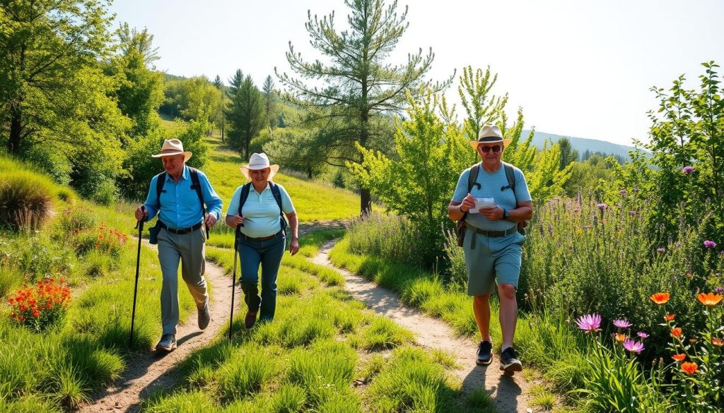 senior hiking safety