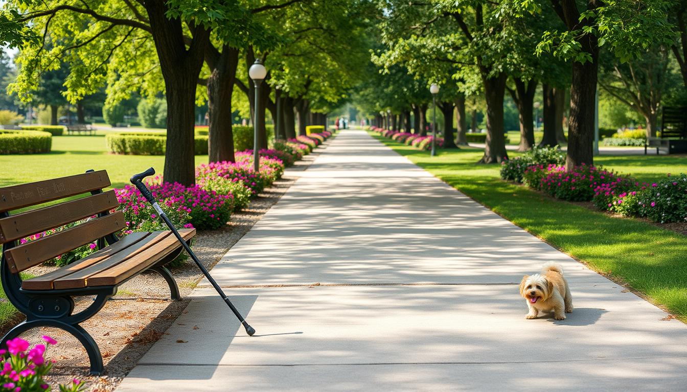 staying safe while walking alone for seniors.